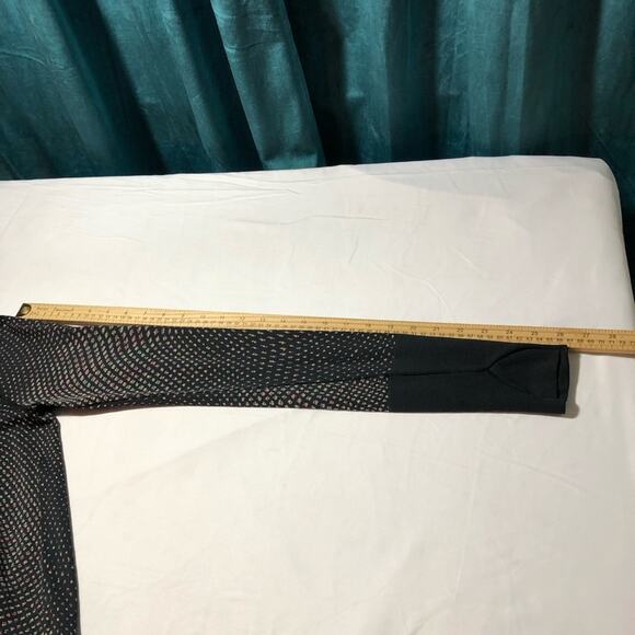 Lululemon swifty tech grid warp black neon multicolor womens long sleeve top 6 - Picture 7 of 10